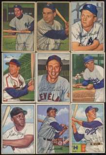 1952 Bowman Baseball Complete Set (VG EX)  