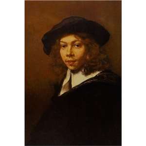  Youth with a Black Cap by Rembrandt Harmenszoon van Rijn 