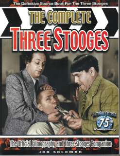 The Complete Three Stooges Trade Paperback Book 2001 NEW UNREAD  