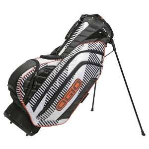  New Ogio 2012 Vapor Golf Stand Bag (White Stripes) Sports 