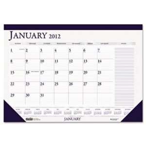   Desk Pad Calendar w/Large Notes Section, 18 1/2 x 13 Electronics