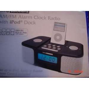  iPod AM/FM Alarm Clock Radio w/ Remote Control 
