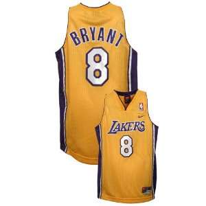  Nike Los Angeles Lakers #8 Kobe Bryant Gold Youth Swingman 