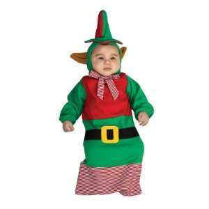  Baby Elf Bunting Christmas Costume 