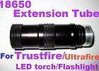   TR 3T6 3800 Lumens LED torch/Flashlight 18650 Battery Extension Tube