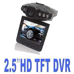 Color LCD 270°6 IR LED HD Car DVR Camera Recorder  