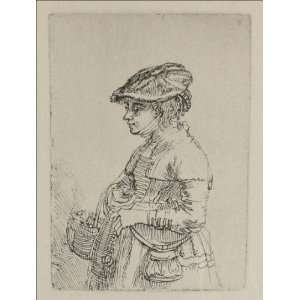 Young Woman with a Basket 