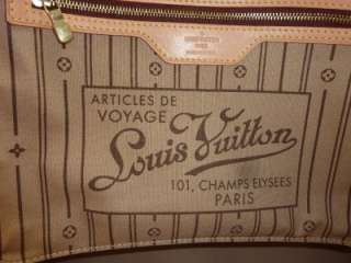 Louis Vuitton Neverfull MM LV Monogram Tote Handbag   100% AUTHENTIC 