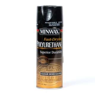 Minwax Fast Drying Polyurethane Spray SEMI GLOSS  