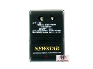 Power Converter Adapter NewStar 60 Watt dual AC 110 240 AC 240 110 50 