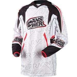    Answer Racing Alpha Air Jersey   2012   Small/White/Red Automotive