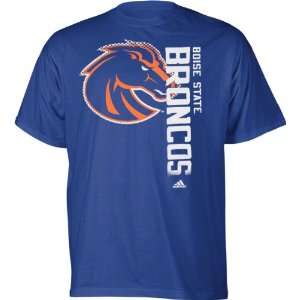 Boise State Broncos adidas Royal Blue Battlegear T Shirt  