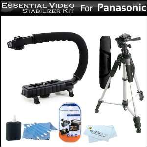 Essential Video Stabilizer Kit For Panasonic HDC HS900K HDD Camcorder 