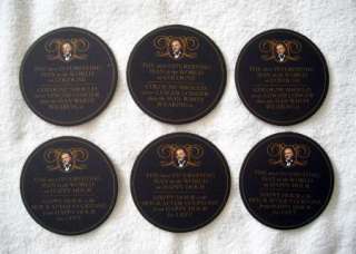 Set of 6 DOS EQUIS XX Cervezas Beer COASTERS 2 Sayings  