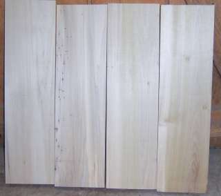 Tulip Poplar Craft Wood Planks Drawer Side Resaw Stock  