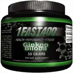  1Fast400 Ginkgo Biloba Powder, 50 Grams Health & Personal 