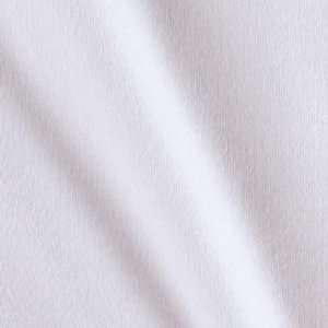  66 Wide Organic Cotton Interlock Knit Optic White Fabric 