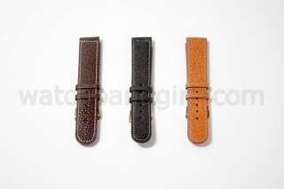 Pig Skin Watch Band Strap Pigskin   3 Colors + Some XL  