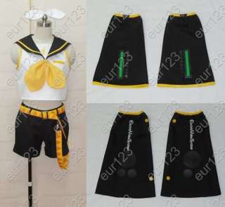 Vocaloid Rin Cosplay Costume Custom  