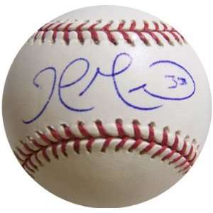 John Maine Autographed Baseball   New York Mets
