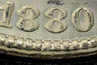 1880 CC GSA MORGAN DOLLAR ~ R78 ~ VAM 4 80/79 ~ Box, COA, Overdate 