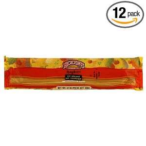 Eddies Spaghetti Semola Pasta Organic, 12 Ounce Bags (Pack of 12 