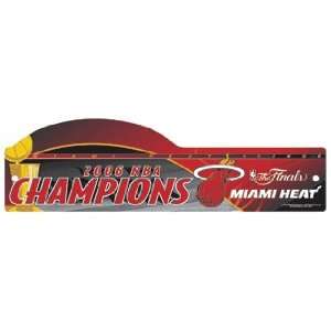  Miami Heat Champions Zone Sign