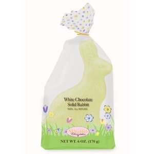 Solid White Chocolate Rabbit 6 oz. 1 Count  Grocery 