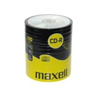 MAXELL CDR80 52x, Spindle 100 Cello Wrap by Maxell