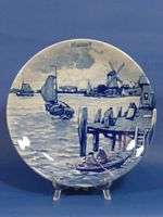 d450 Vintage Royal Delft Wall Plate Westraven MARCH  