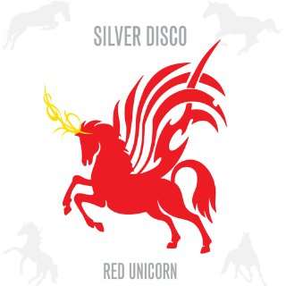  Red Unicorn Silver Disco Music