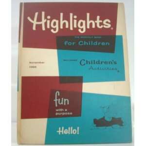  Highlights For Children The Monthly Book November 1966 