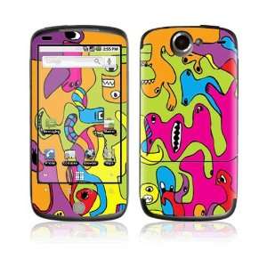 com Color Monsters Decorative Skin Cover Decal Sticker for HTC Google 