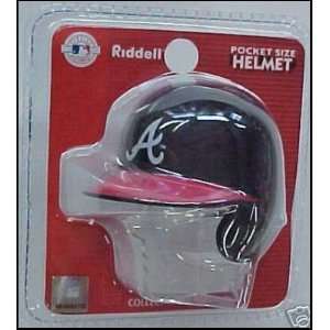 Atlanta Braves MLB Riddell Pocket Pro Team Helmet  Sports 