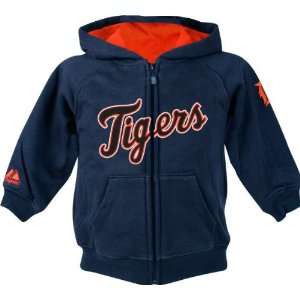  Detroit Tigers Newborn Zipfront Hooded Sweatshirt Sports 