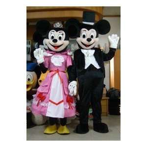   Mickey Mouse Minnie Mouse Evening Dress Mascot Costumes Toys & Games