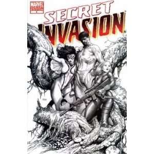  Secret Invasion #4 Mcniven Sketch Variant Books