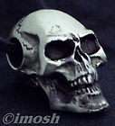 Necklace   3d SKULL pendant REALISTIC solid & heavy NEW