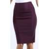   DOUBLE ZIP PENCIL SKIRT  In Choice of Colors and Patterns Clothing