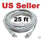 25 FT CAT6 RJ45 Ethernet Network LAN Patch Cable Grey