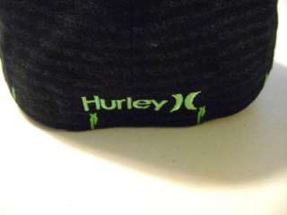 Hurley Cap/Hat NWOT Boys Flex Fit Black / Green NWOT  