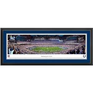  Indianapolis Colts Lucas Oil Stadium Deluxe Frame Panoramic Picture 