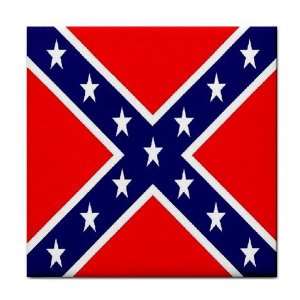 Confederate Flag Tile Trivet