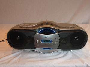 SONY CFD F10 BOOMBOX AM/FM CD CASSETTE NICE CONDITION  