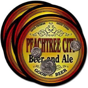  Peachtree City, GA Beer & Ale Coasters   4pk Everything 