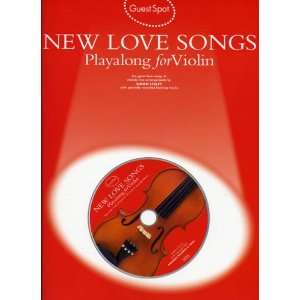  New Love Songs. Playalong for Violin (9780711992658 