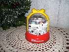 dalmation snow globe  