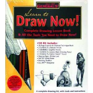  Generals Drawing Kit Learn to Draw Now Arts, Crafts 