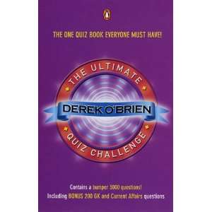  The Ultimate Quiz Challenge (9780144000531) Derek OBrien Books