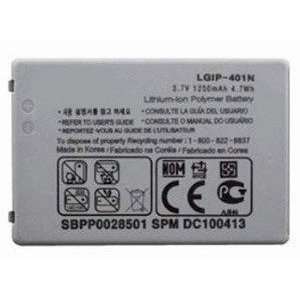    Battery for LN510 VM510 E720 RUMOR TOUCH LGIP 401N Electronics